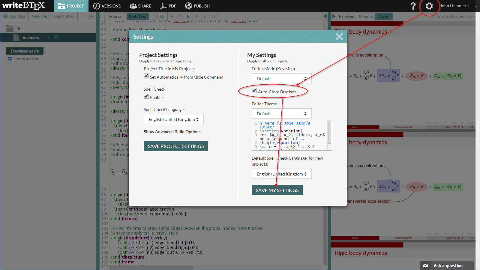 Save to Dropbox and Create Protected Projects on Pro Overleaf Blog