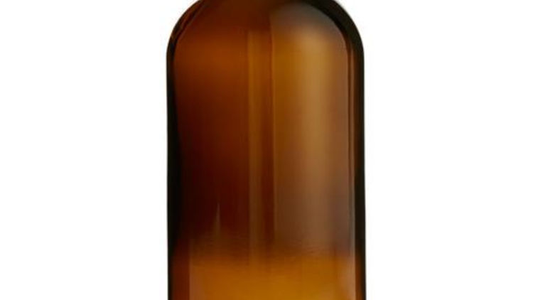 Brown Glass Bottle x 3 - Kmart