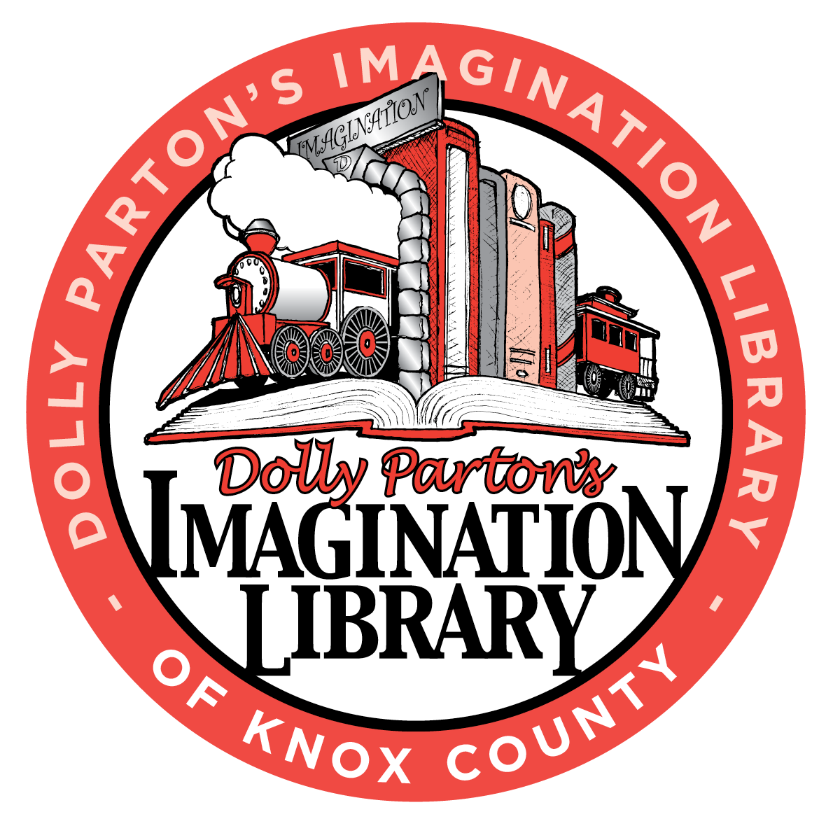 Dolly Parton's Imagination Library of Knox County logo