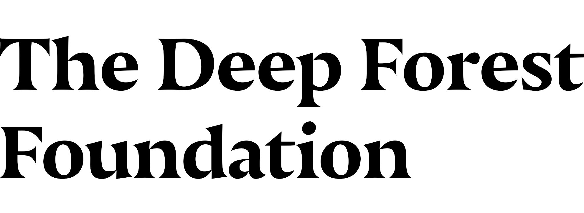 The Deep Forest Foundation logo