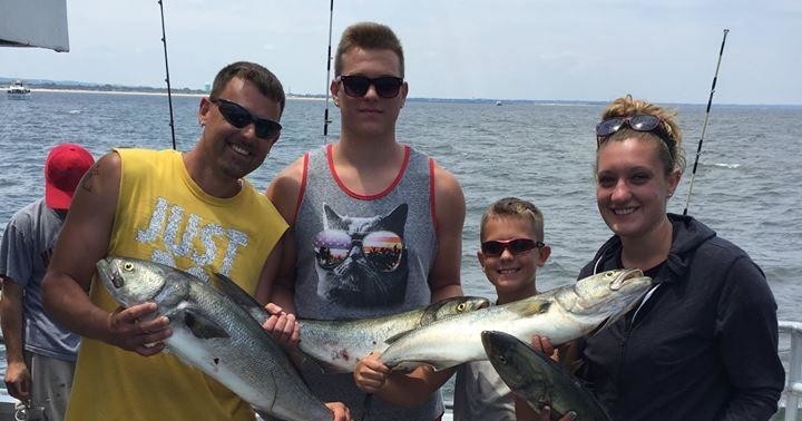 Stripers/Blues 3/4 Day Trip on the Miss Belmar Princess photo 1