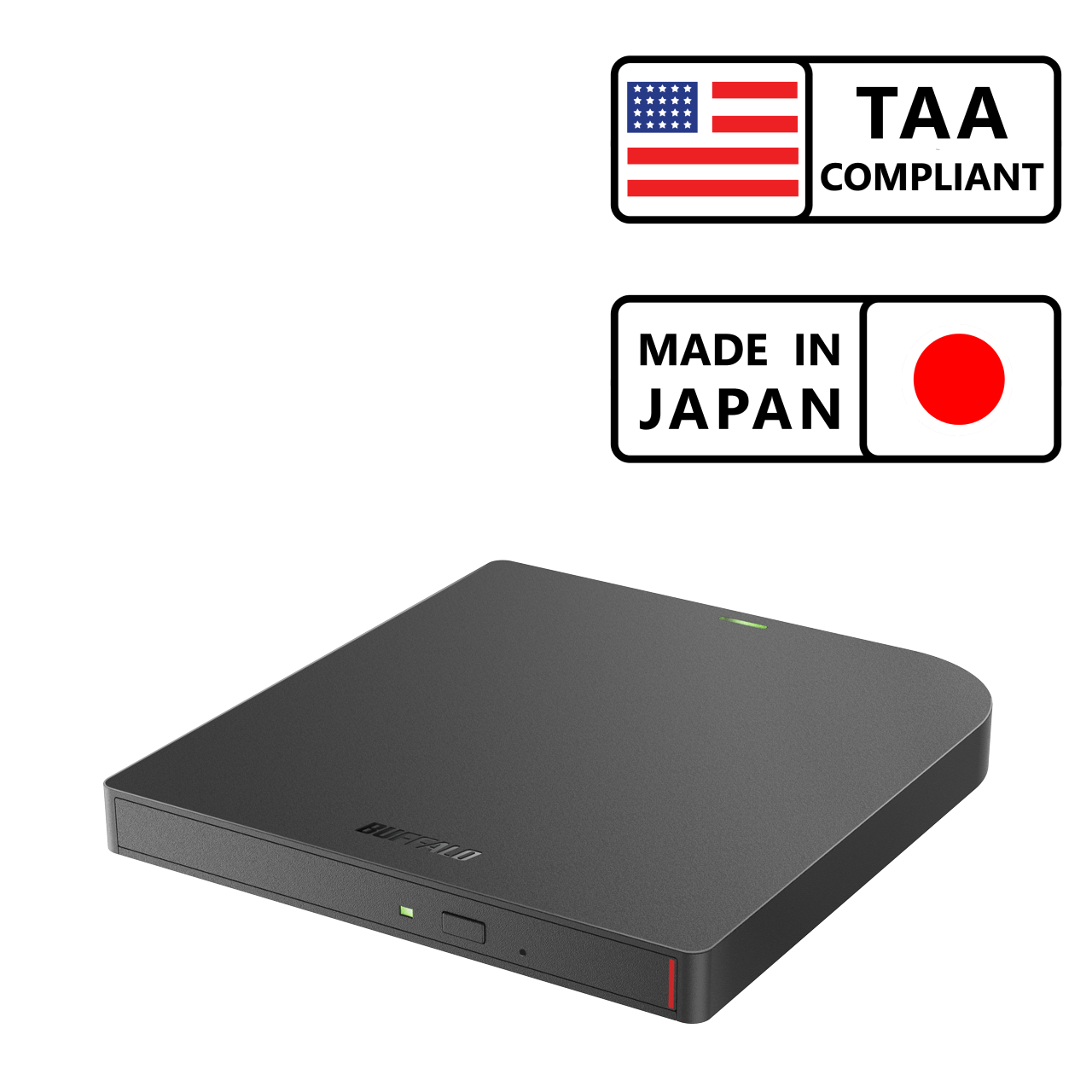 BUFFALO MediaStation 8x Portable DVD Writer with M-DISC Support
