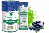 Blueberry matcha from Pristine Leaf