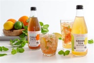Organic Sparkling Green Tea Beverage with Grapefruit & Mint Flavors from Trader Joe's