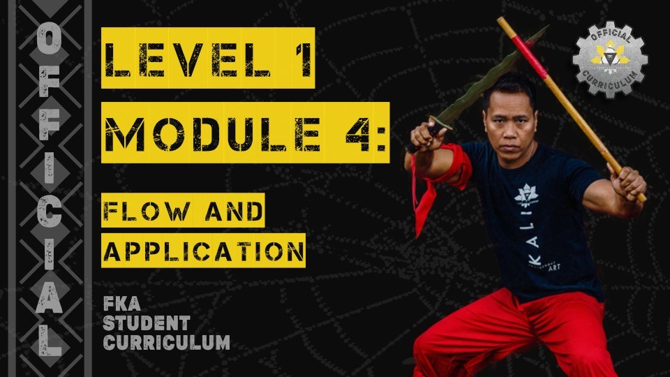 Product image for Official FKA Kali Combat Level 1: Module 4 Student Curriculum