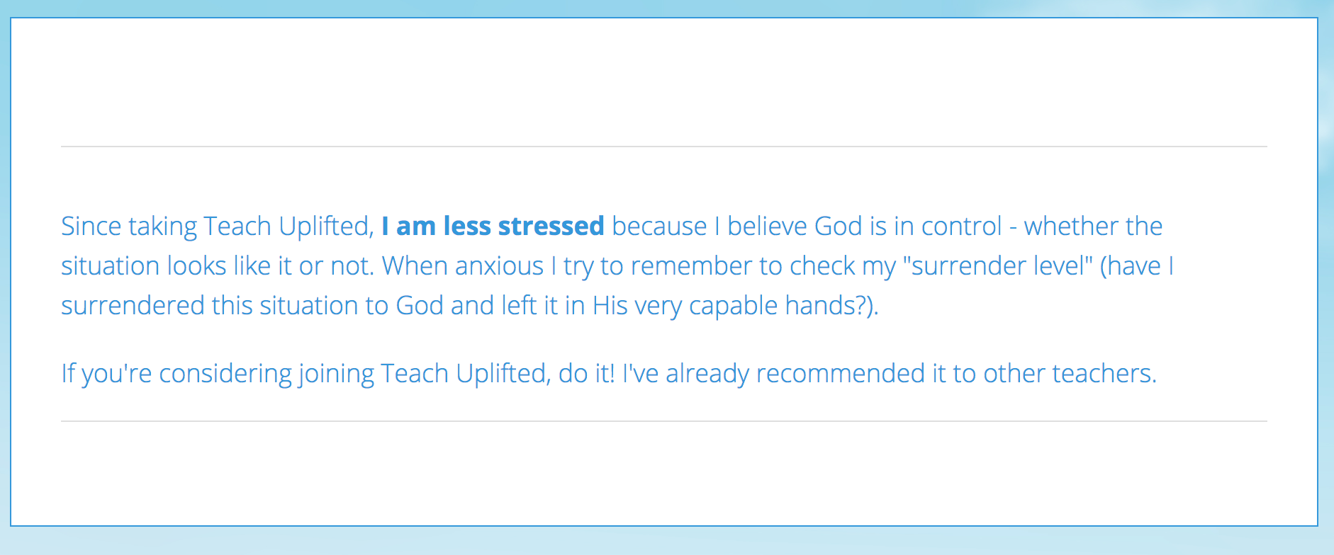 Teach Uplifted by Linda Kardamis