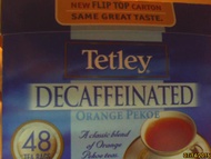 Decaffeinated Orange Pekoe from Tetley