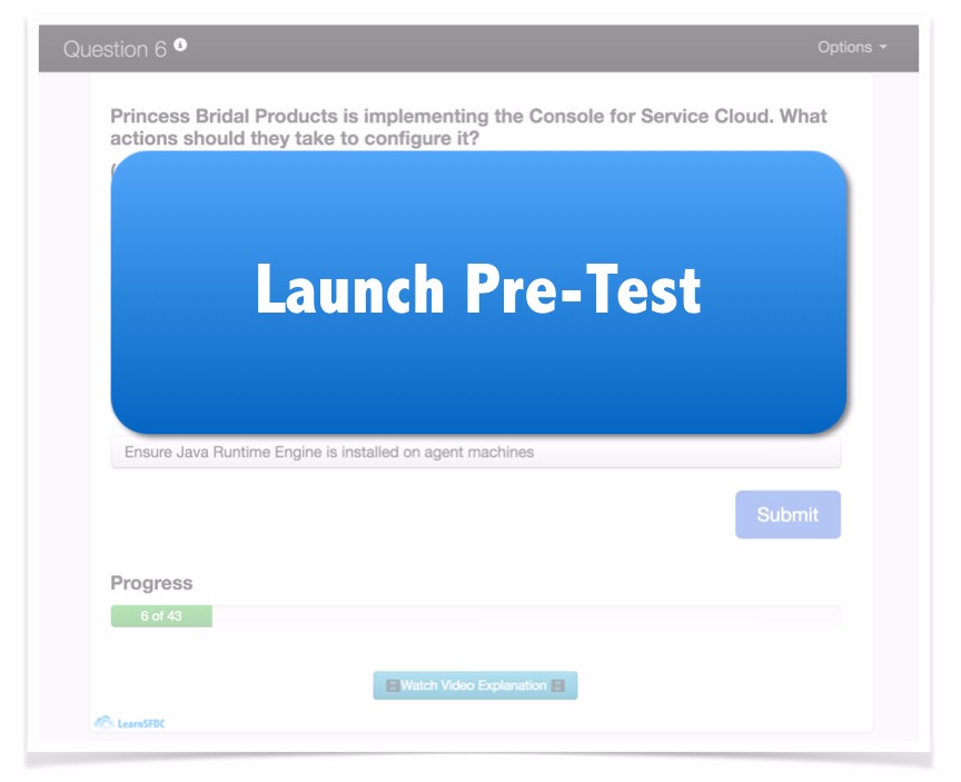 Launch Pre-test
