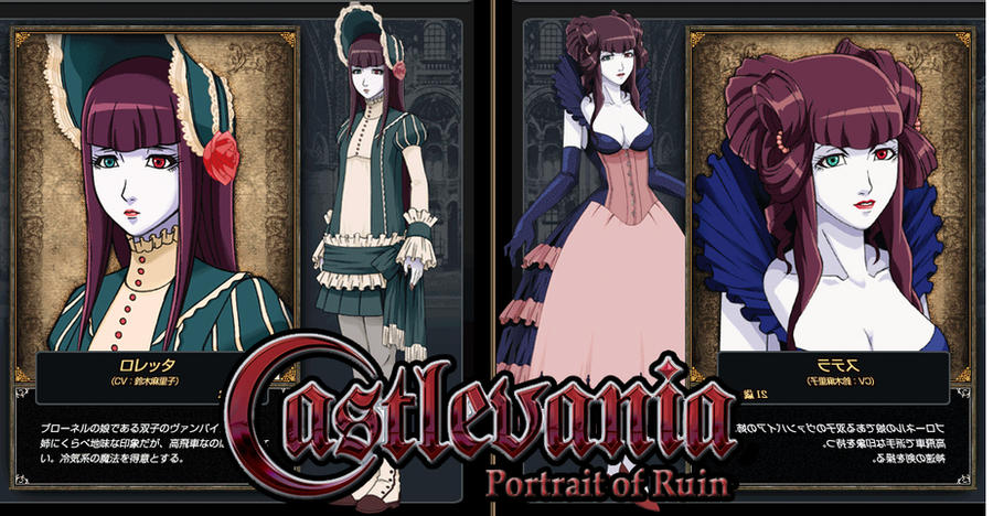 I'm playing Portrait of Ruin for the first time. 