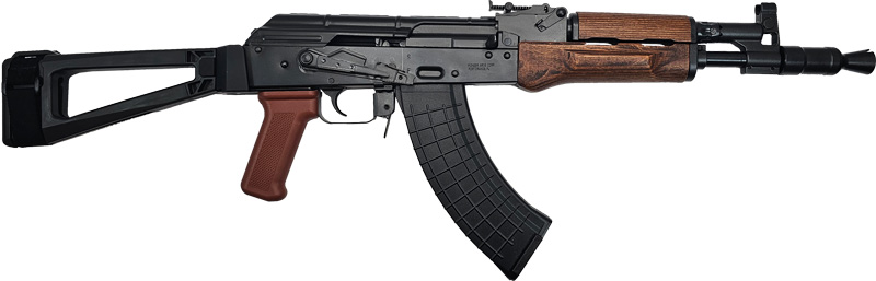 PIONEER ARMS HELLPUP AK PISTOL 7.62X39 SB AKTF FOLDING BRACE