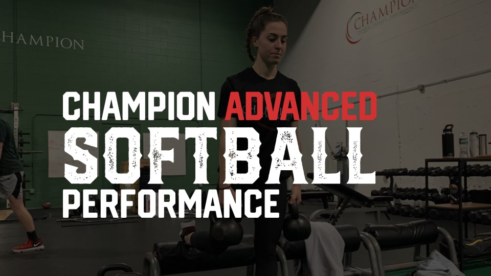 Product image for Champion Advanced Softball Performance Program