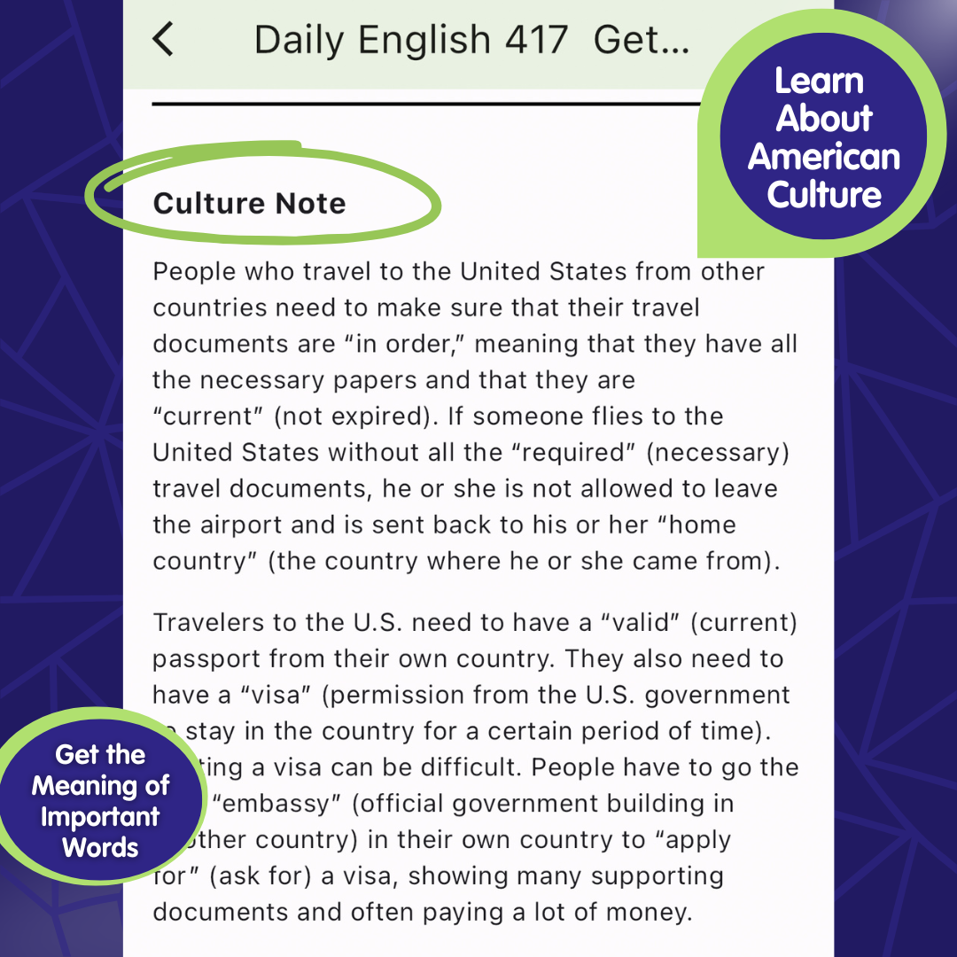 Culture Note
