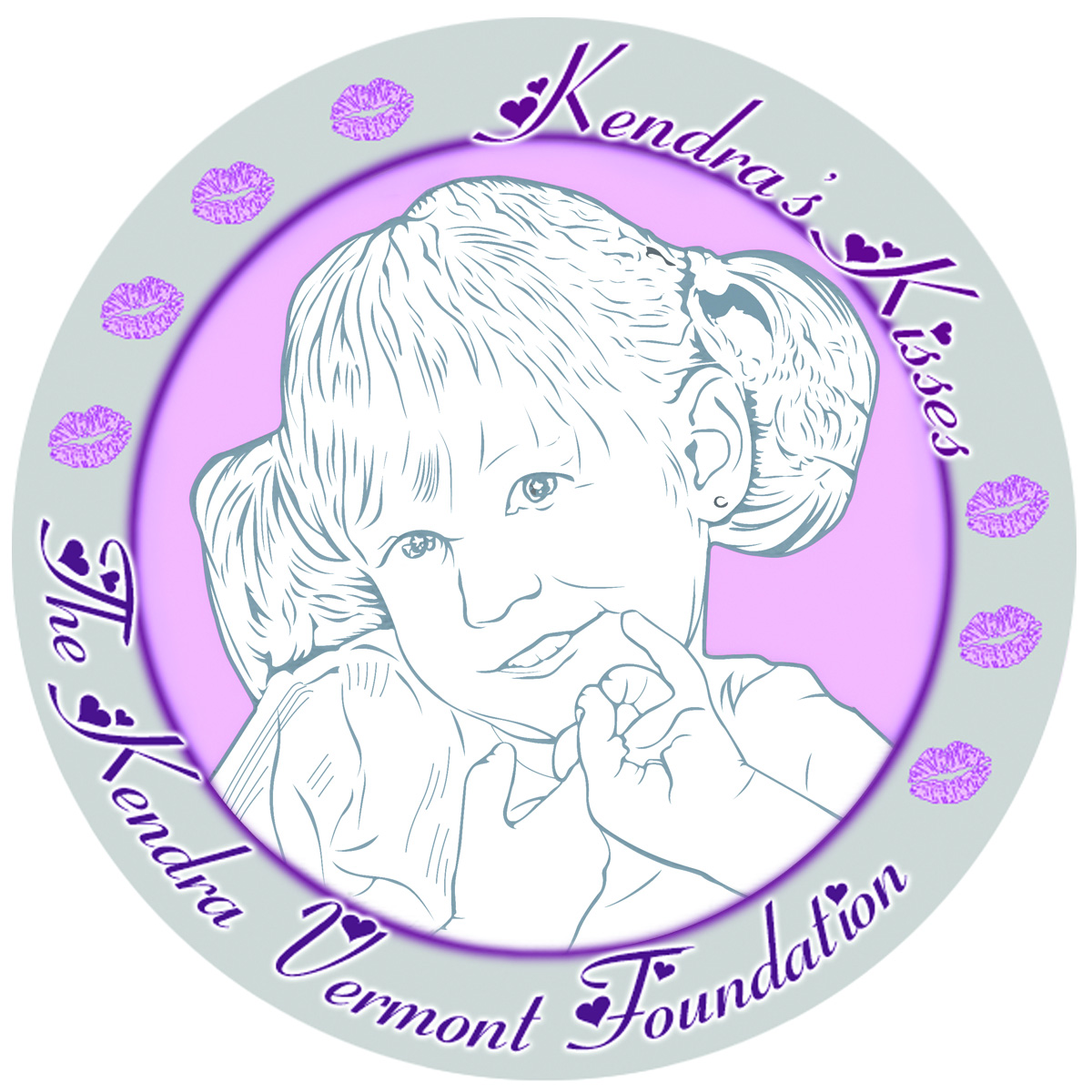 Kendra's Kisses Foundation logo