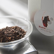 Black Beauty Meng Hai Imperial Ripe Puer from Bitterleaf Teas