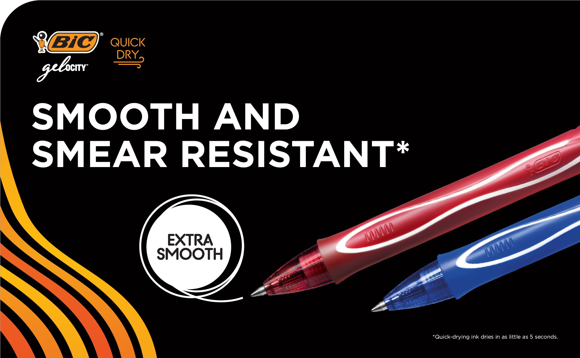 Smooth and smear resistant