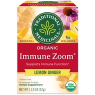 Immune Zoom Lemon Ginger from Traditional Medicinals