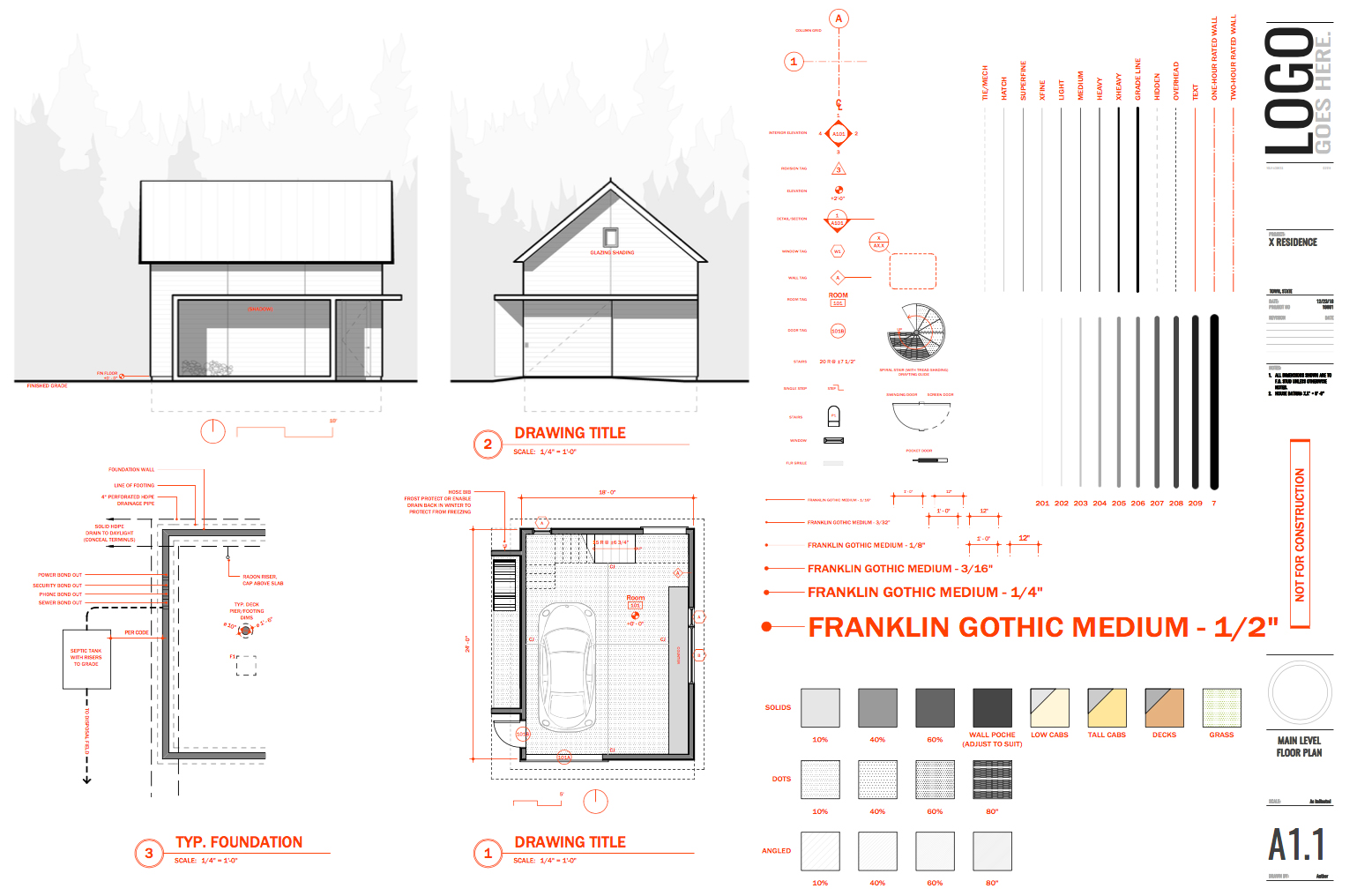 30x40 Design Workshop Autocad Template File Download Free