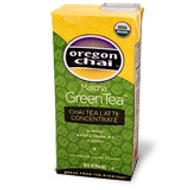 Matcha Green Tea Chai Tea Latte Concentrate from Oregon Chai