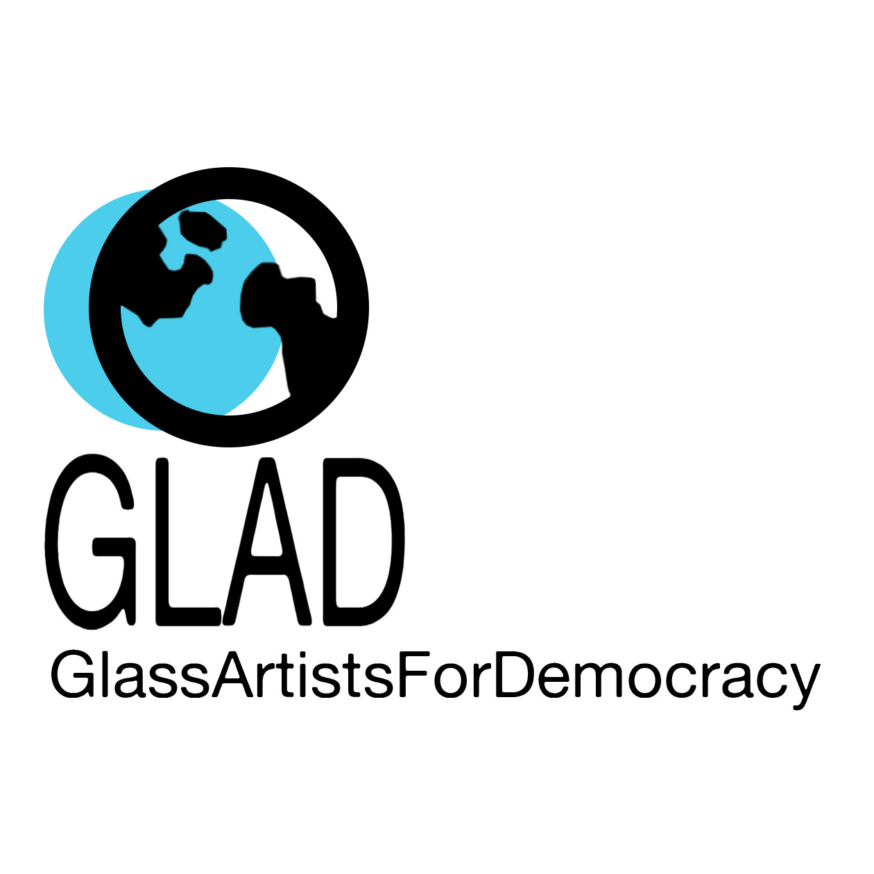 Glass Artsits for Democracy logo
