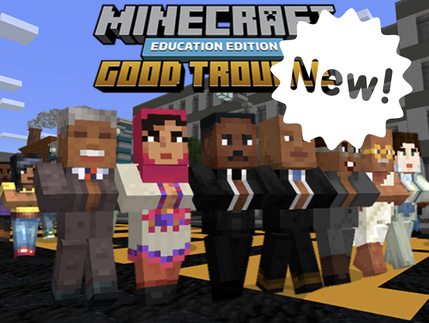 Product image for Minecraft: Lessons in Good Trouble