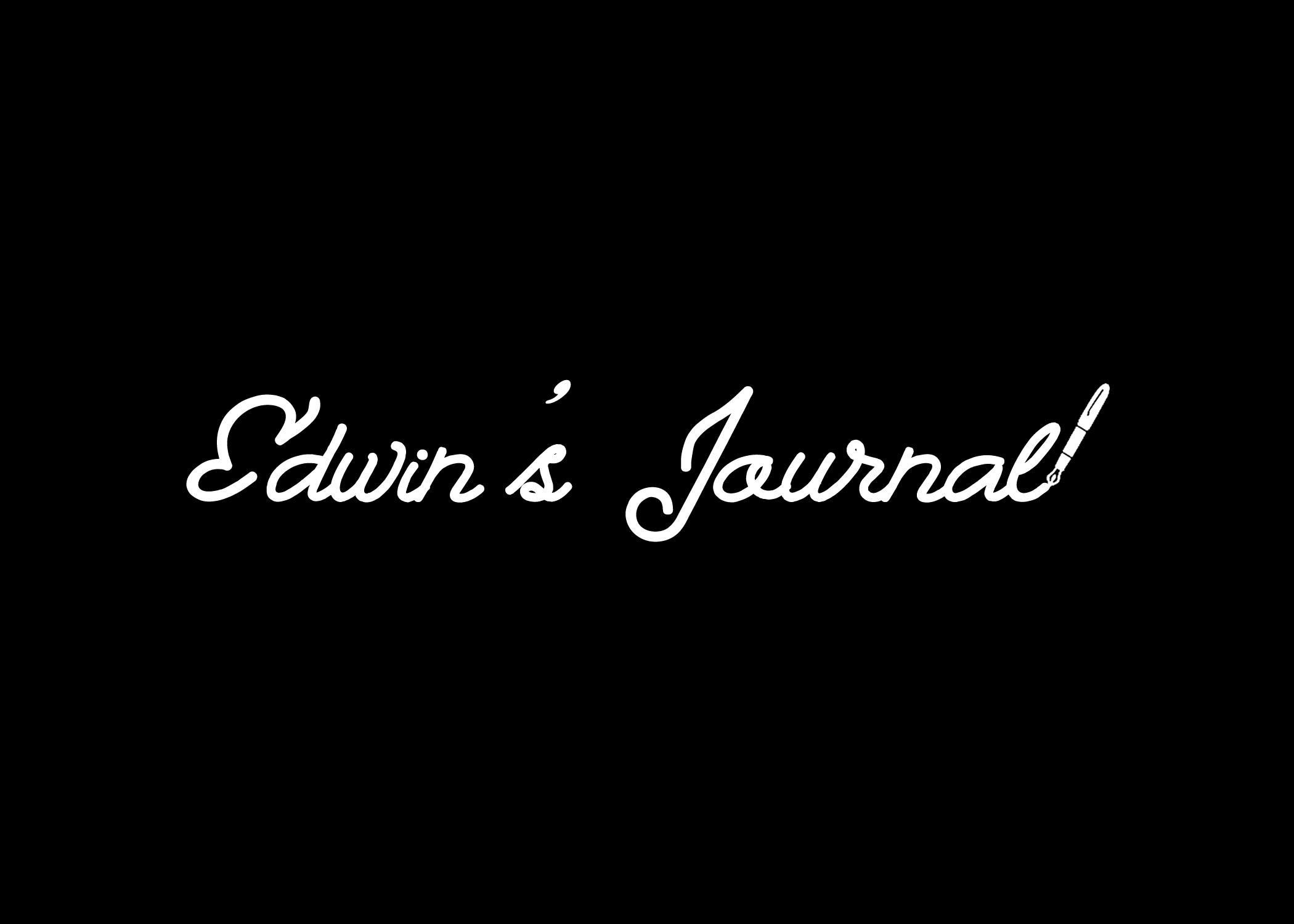 Edwin's Journal logo
