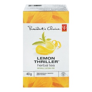 Lemon Thriller Tea by President's Choice — Steepster