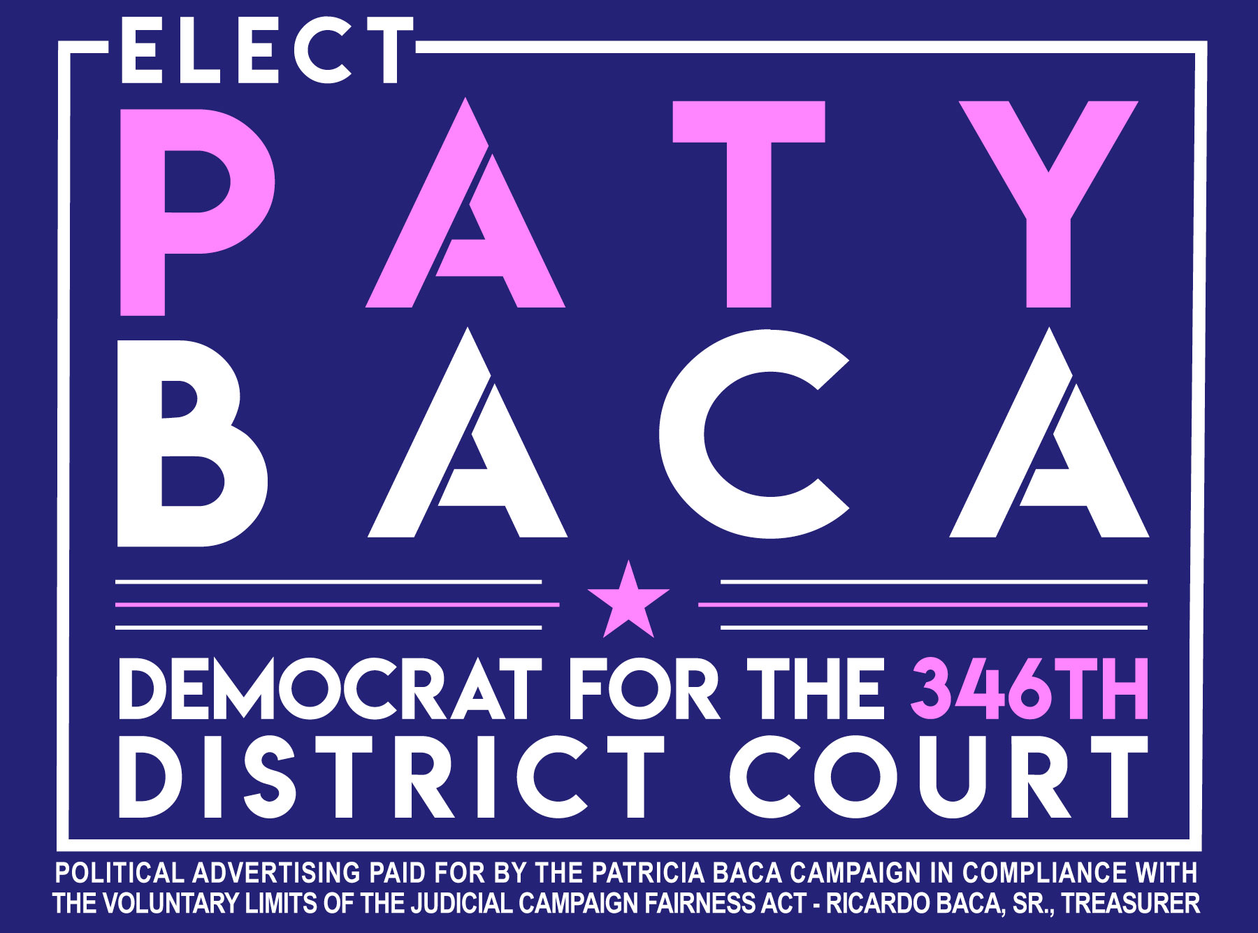 Paty Baca Campaign logo