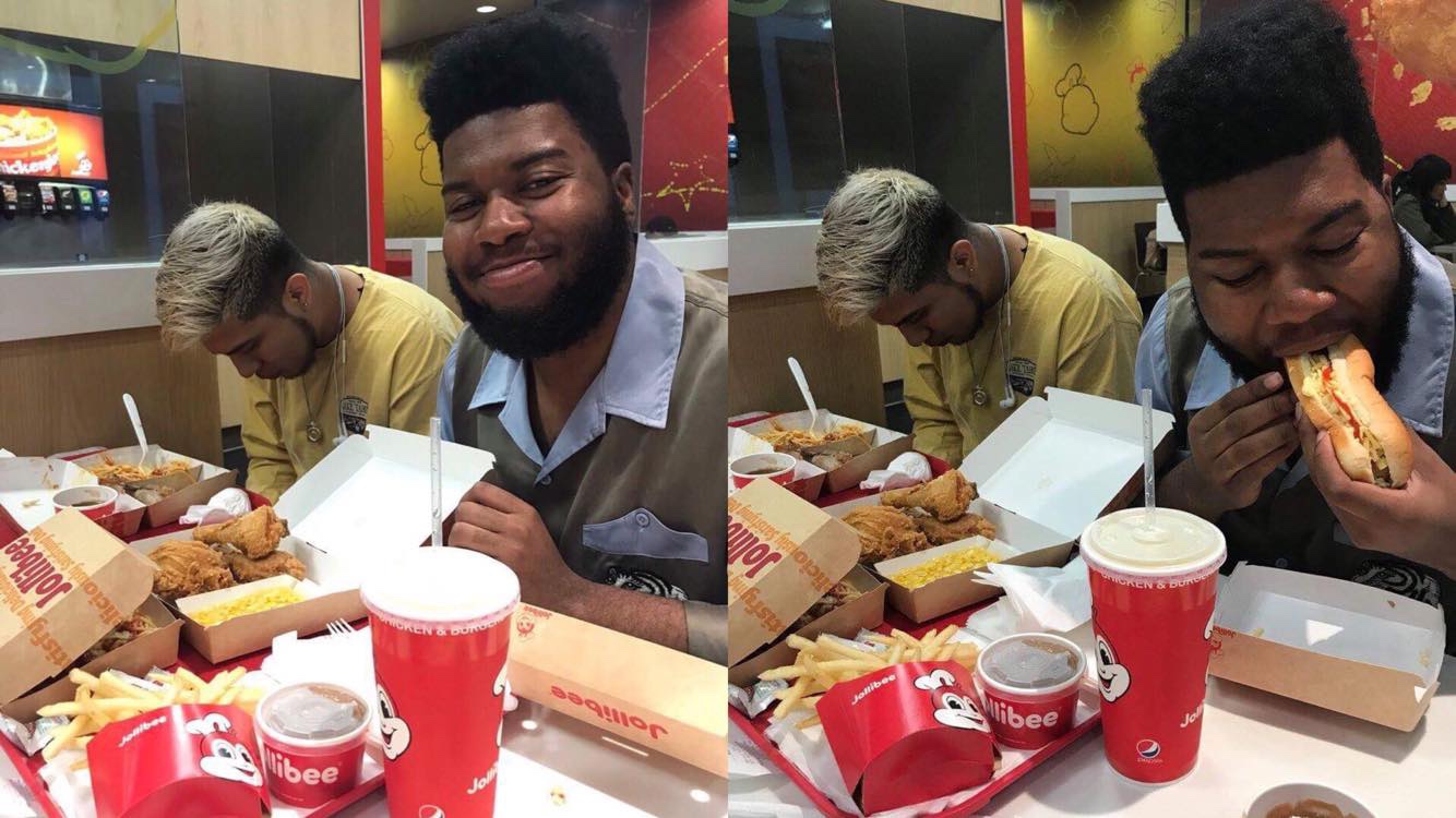 Khalid shows some love for Jollibee
