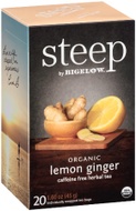 Organic Lemon Ginger from steep by Bigelow