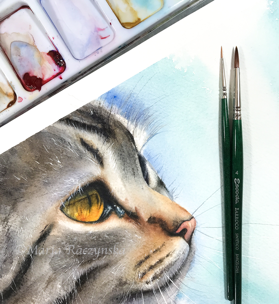 Eyes | Maria Raczynska - Watercolors