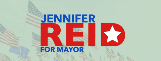 Jennifer Reid for Mayor logo