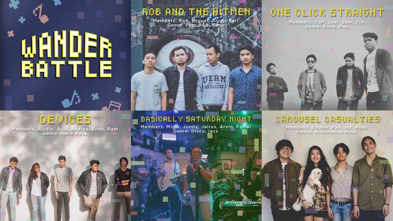 5 bands to battle it out for the title of Wanderband 2018