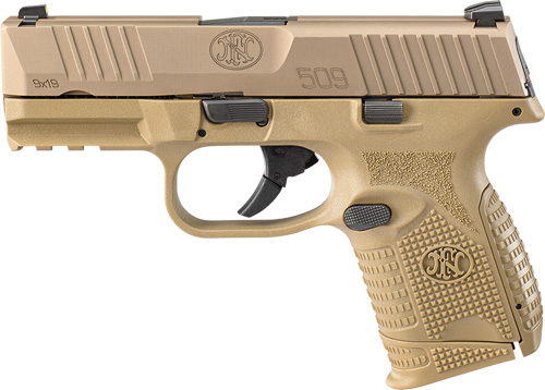 FN 509C Flat Dark Earth 9mm 3.7″ Barrel 10-Rounds