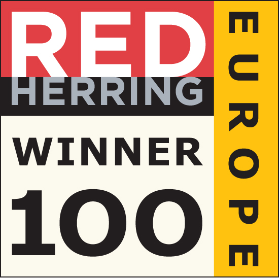 Red Herring Top 100 Europe Award Winner Badge