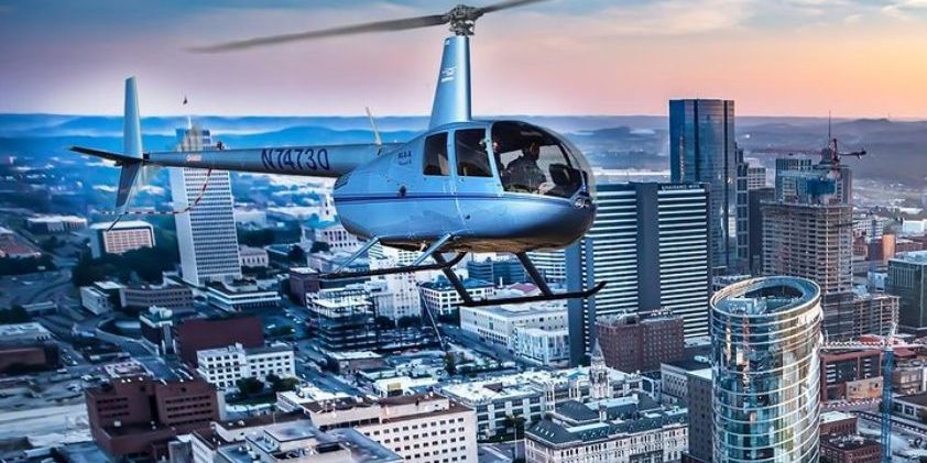 Helicopter Tour of Downtown Nashville (15 mins)