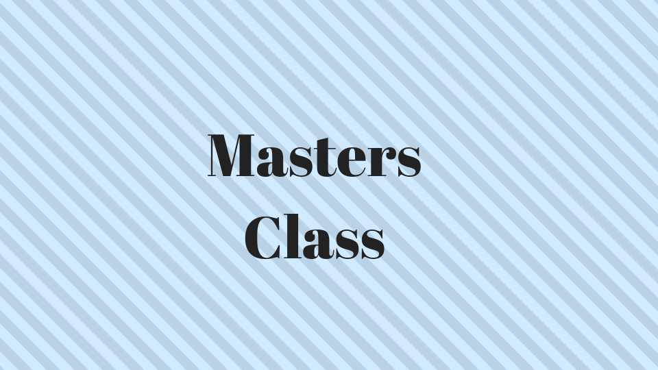 Product image for Masters Class