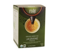 Jasmine Tea Bag Organic Fair Trade Green Tea Blend from Rishi Tea