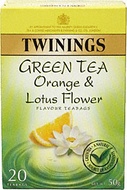 Green Tea with Orange & Lotus Flower from Twinings