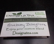 Blueberry Zabaglione Black Tea from Design a Tea