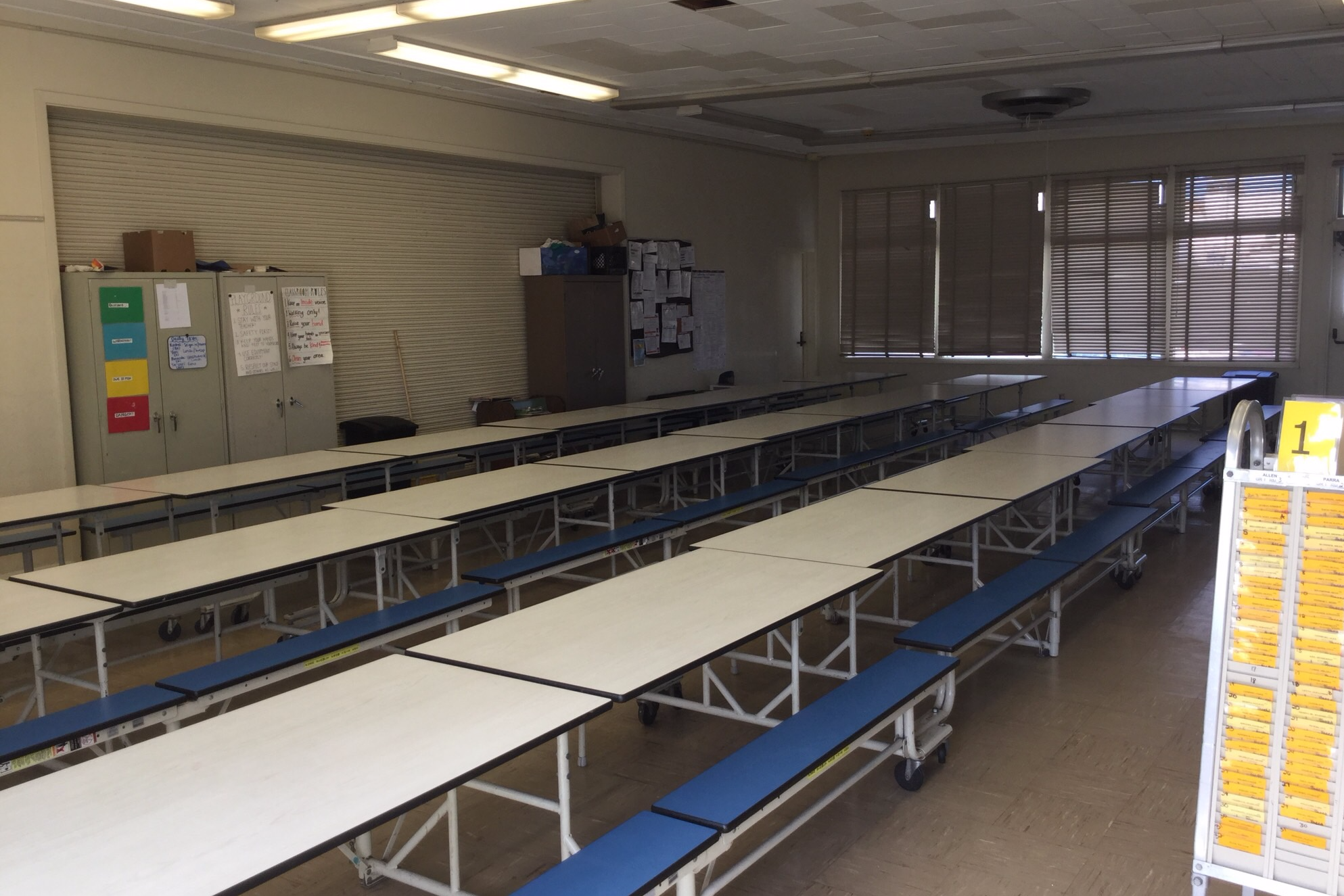 Cafeteria Dining Room