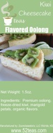 Kiwi Cheesecake Oolong from 52teas