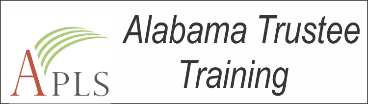 Alabama Trustee Training