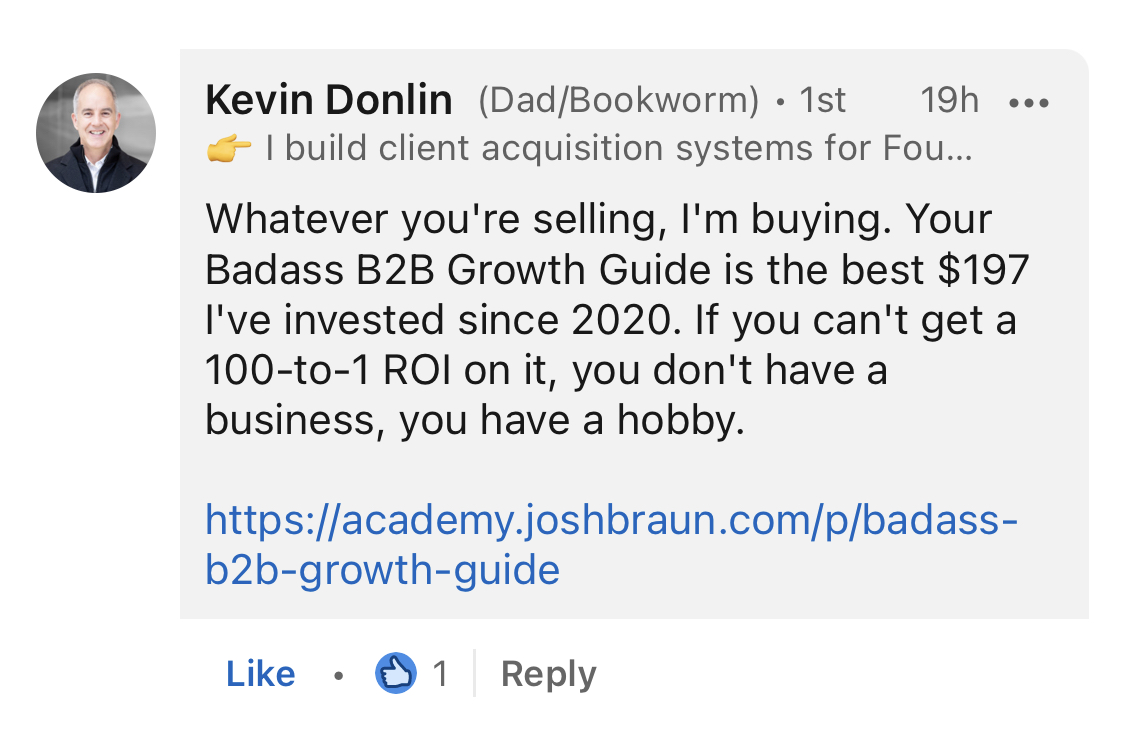 The Badass B2B Growth Guide | Braun Sales Academy