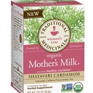 Organic Mother's Milk Shatavari Cardamom from Traditional Medicinals