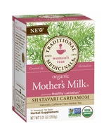 Organic Mother's Milk Shatavari Cardamom from Traditional Medicinals