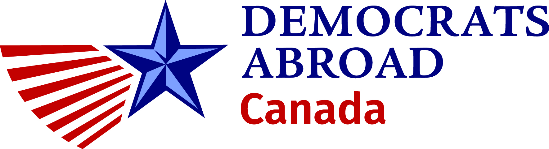 Democrats Abroad Canada logo