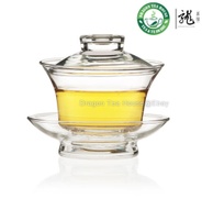 Traditional Gongfu Tea Clear Glass Gaiwan 150ml FH-333 from Dragon Tea House