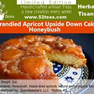 Brandied Apricot Upside Down Cake Honeybush from 52teas