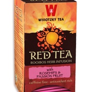Red Tea with Rose Hip and Passion Fruit from Wissotzky Tea