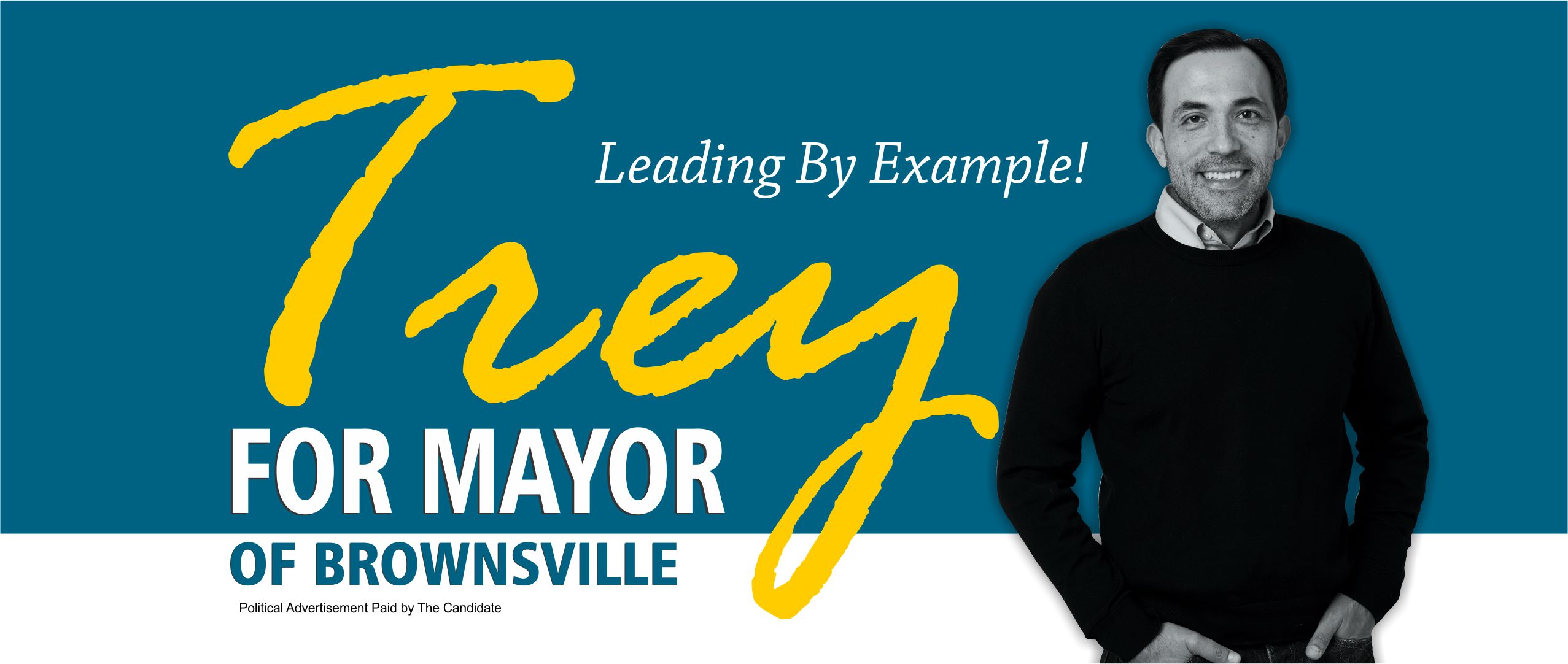 Trey Mendez For Mayor Campaign logo